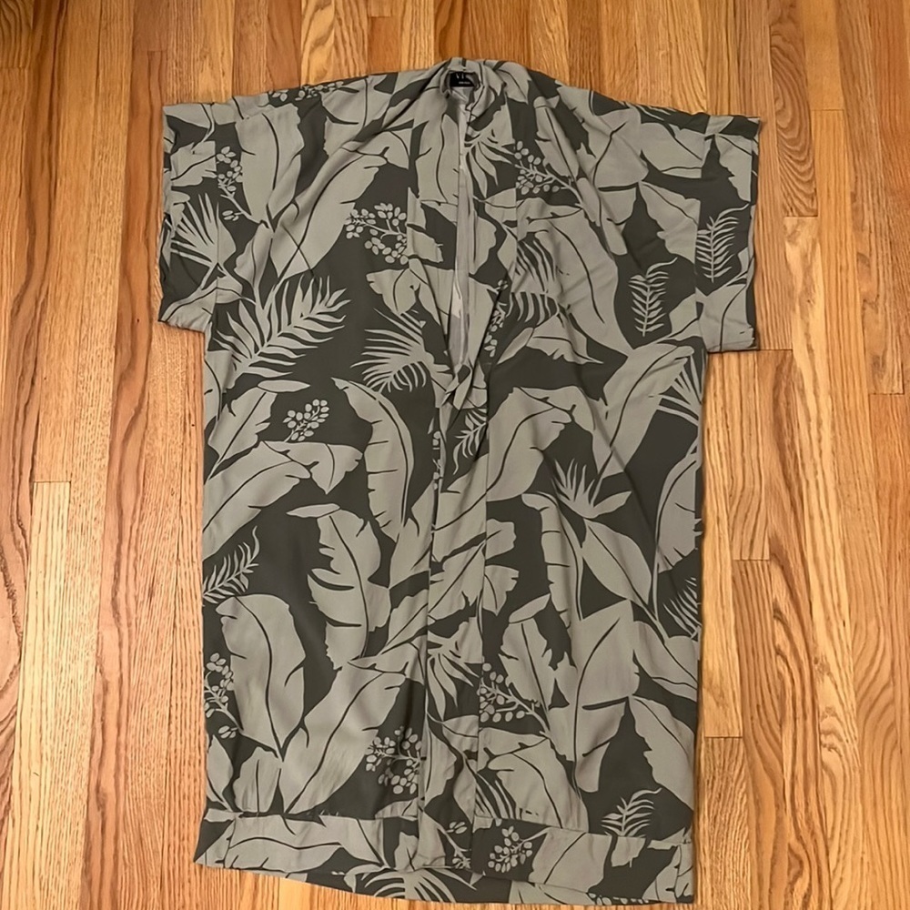 Vici Beach Coverup/Dress Palm Leaf